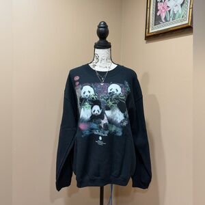 Vintage BaoBao Panda Sweatshirt